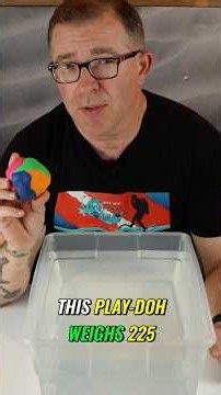 Scuba Buoyancy Explained With PLAY-DOH! 🤯 #shorts