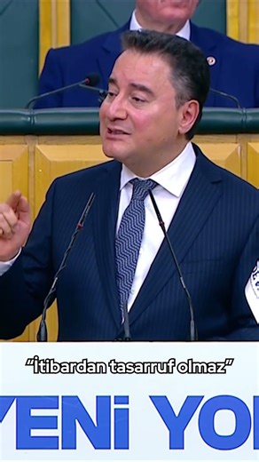 Ali Babacan: Har vurup, harman savurdular. ‘İtibardan tasarruf olmaz’ dediler.”