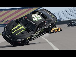 NASCAR Racing Crashes #56 - BeamNG Drive