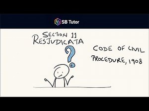 Res Judicata Section 11 CPC