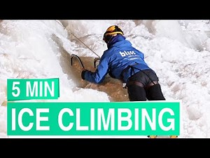 Ice Climbing in 5 Minuten 🥶🥶 Eisklettern in Lappland – theTravellers Extra
