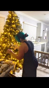 Tree trimming with my furry fan club #decoratewithme #christmastree #petsofinstagram #happyholidays | Sandra Brinkey