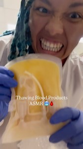 25K views · 28K reactions | Thawing Blood Products ASMR 略喝 This is...