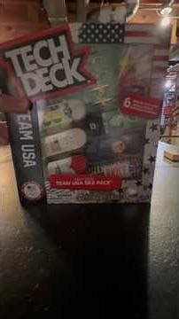 tech deck six pack #fingerboard #skateboardvibes #fingerboarding ￼