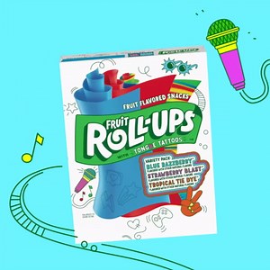 Fruit Roll-Ups Fruit Flavored Snacks, Strawberry Blast, 10 Ct, 5 oz