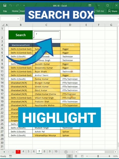 78K views · 2.8K reactions | How to create search bar in excel •...