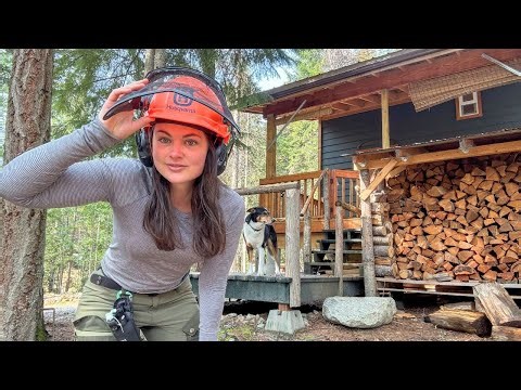 I Lit My Forest on Fire (Not What You Think) | Remote Cabin Living (ep. 2)