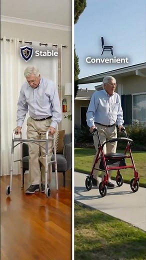 3925 Traditional Walker or Rollator? Key Differences Explained #electricwheelchair#mobilityaid