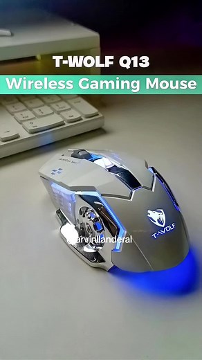 Affordable T-Wolf Wireless Gaming Office Mouse