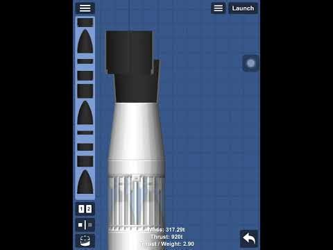 Basic rocket with staging video