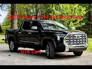 2023 Toyota Tundra 1794 Edition 4x4 Review