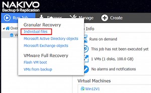 How to Recover Files from a VM Backup with NAKIVO