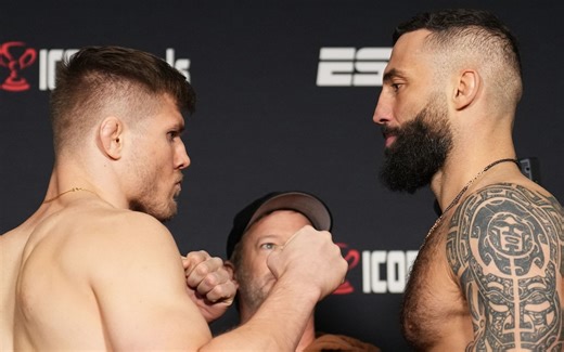 UFC Vegas 104: Marvin Vettori vs. Roman Dolidze 2: Full results