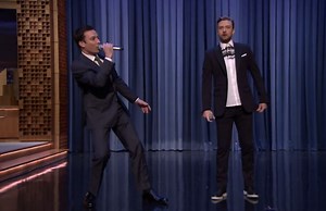 Justin Timberlake Performs ‘Not A Bad Thing’ & ‘History Of Rap 5’ w/ Jimmy Fallon