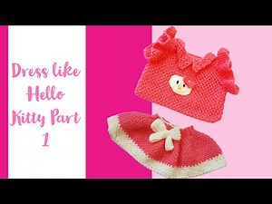 Hello kitty Cosplay For Women & kids (Part-1) | Tutorial