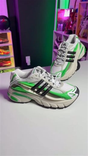 Adidas x Pharrell Adistar Jellyfish ‘Real Green’ Pharrell Williams and adidas Originals are continuing their original era with a revival of the iconic Adistar Jellyfish, this time emerging in a new “Real Green” colorway. Following the initial “Orange” drop, the sneakers fuse a nostalgic run DNA with the creativity of Pharrell, making for a style that’s as at home on the street as it is on the runway.#adidas #pharrellwilliams #sneakers #shoes | Kickscao.com | Facebook