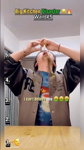 Big Kitchen Disaster 😂🔥 | Cooking Gone Wrong #funny funny #ranking