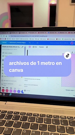 Cómo crear archivos con medidas personalizadas en Canva
