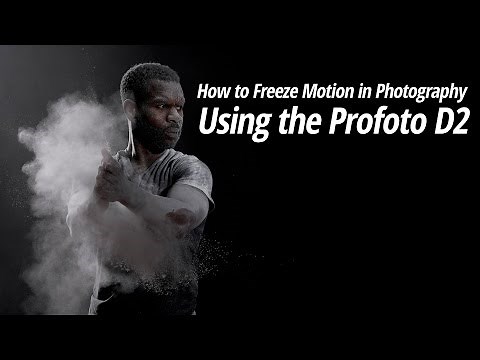 How to Freeze Motion in Photography Using the Profoto D2
