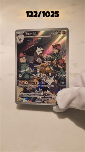 Collecting The Entire English Pokedex (IR/SIR) - 122/1025 Excadrill