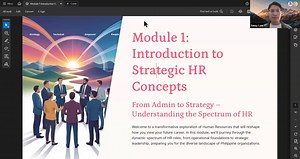 SIMP HRMA Module 1: Introduction to Strategic HR Concepts