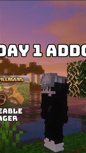 addon makes survival easier#shorts #minecraft