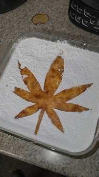 My first time decarbing and using hash rosin in food