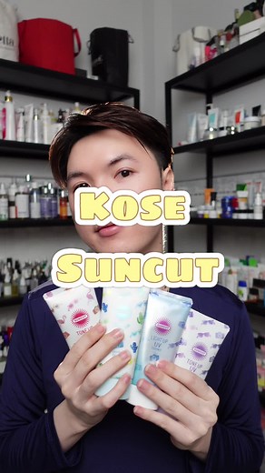 Kem chống nắng Kose Suncut tone up review: chọn màu nào tốt nhất?