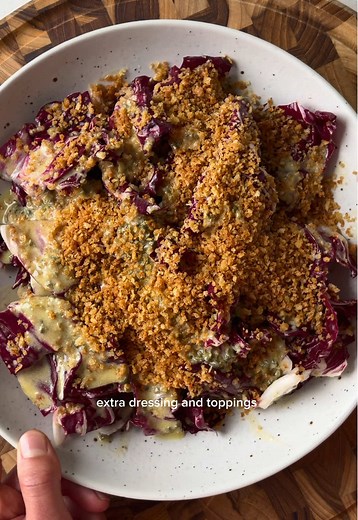 Loaded Radicchio Caesar Salad Recipe
