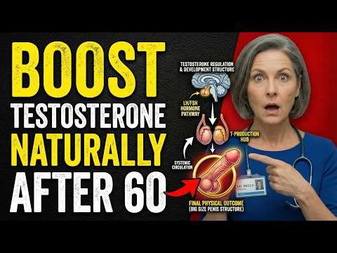 Men Over 60: How to Boost Testosterone Naturally | Doctor’s Health Advice for Seniors