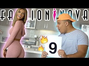 BOYFRIEND RATES MY FASHION NOVA OUTFITS!