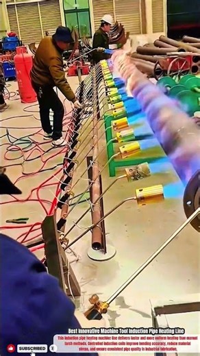Best Innovative Machine Tool Induction Pipe Heating Line