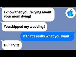 【Apple】I had to miss my friend's wedding because my mom's funeral was on the same day but then she..