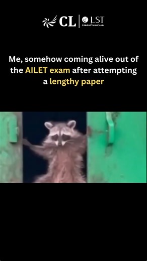 Exhausted but alive 💀✌️ [CLAT, CLAT2026, AILET, SAT, Law, Law Exam, Exam, Study, Meme, Study Meme] | LST