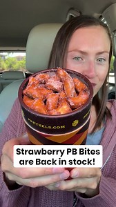 Our NEW Peanut Butter Pretzel Bites are finally here! Lose yourself in sweet & salty layers loaded with flavor - creamy, rich peanut butter hidden inside a crispy, buttery pretzel shell. Satisfy your sweet tooth & take your tastebuds on a trip down memory lane today! | Pretzels.com