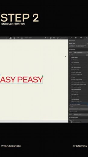 Snack - Infinite Rotation animation in ‪@Webflow‬