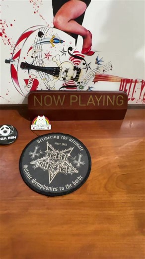 Horrorpops- Hell Yeah! Been hoping to catch this one for sale at my local shop, lucked out with this used copy! #nowplaying #vinyl #psychobilly