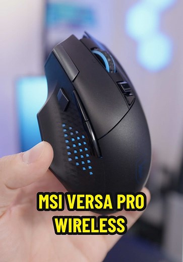 MSI VERSA PRO Wireless Mouse Review for Gamers