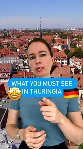 53K views · 1.3K reactions | Discover Thuringia – from Weimar, the former home of Goethe and Schiller, to Eisenach, featuring Martin Luther’s refuge, the Wartburg Castle! The Federal Republic of Germany was founded 75 years ago – making this the perfect occasion for us to present you with touristic highlights from all 16 states.⁠ #VisitGermany #thüringen | DW Travel | Facebook