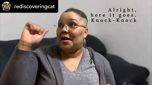 Some deaf humor! Growing up I didn’t get knock knock jokes at all. Now we either ignore them or “flash our lights” and learn to joke with the hearies 😂 Posted @withregram • @rediscoveringcat Hijacked joke #deafjoke #hijackedjoke. #whyisign #signlanguage #askmewhyisign #humor | Whyisign