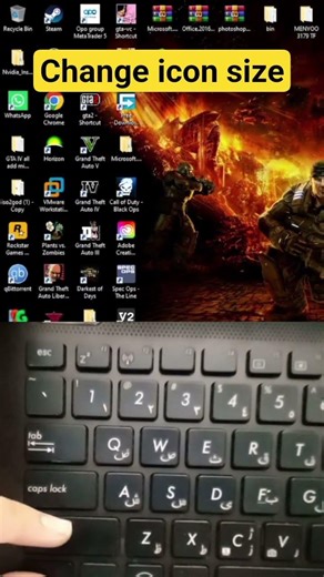 how to change Icon size 🔥🔥