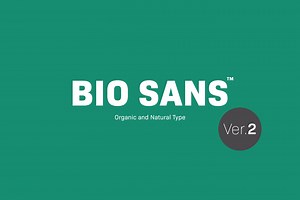 Bio Sans, a Sans Serif Font by Dharma Type