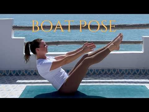 Boat Pose for Core Strength | Beginner Friendly Yoga (Navasana)