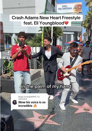 Crash Adams New Heart Freestyle feat. Eli Youngblood - Sing & Rap Freestyle