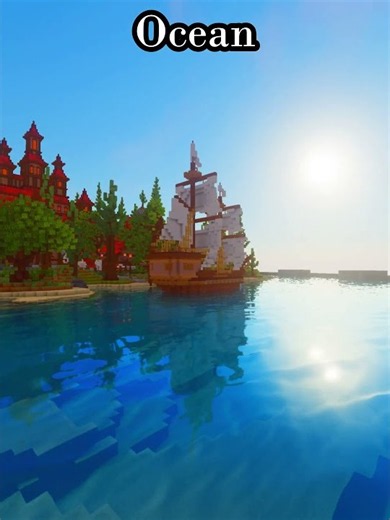 The best minecraft shader Part 31 #minecraftshorts #minecraft