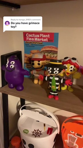 Grimace Adult Happy Meals & Toys: A Nostalgic Collection