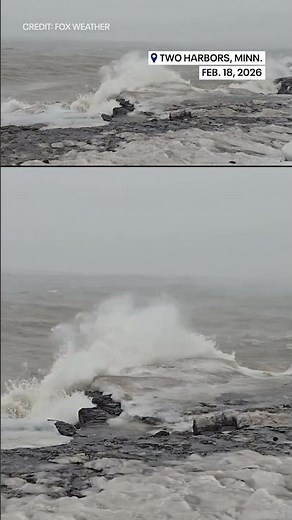 Blizzard slams North Shore of Lake Superior with over foot of snow
