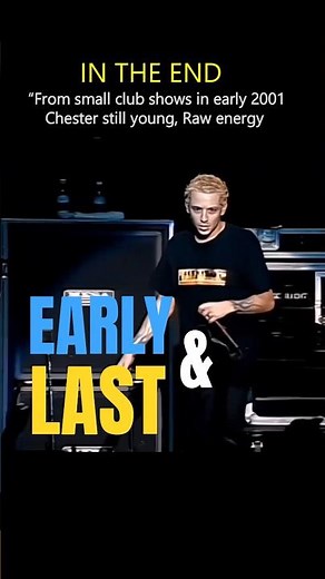 "Early and The Last" In The End with CHESTER| LINKIN PARK #linkinpark #shorts