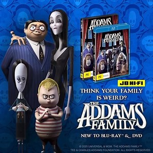 4.5K views · 23 reactions | Everyone's favourite spooky family, 'The Addams Family', is back in animated form! Available this week at JB Hi-Fi: bit.ly/2QFm1VU 驪️ + read the review from our friends at STACK Magazine: bit.ly/3aaHVYU 類 | JB Hi-Fi | Facebook