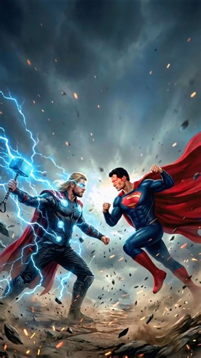 ​Why Thor CANNOT Beat Superman! ⚡ (Thor vs Superman) #shorts